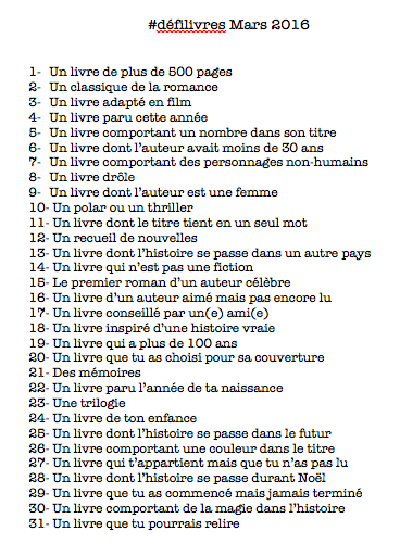 #defilivres mars 2016